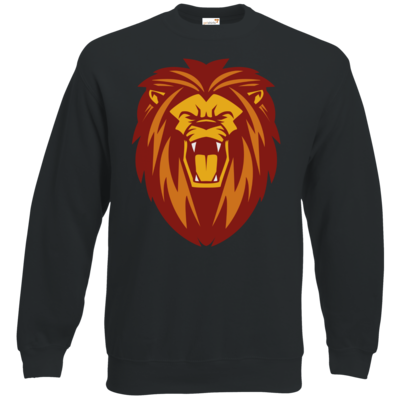Motiv: Sweatshirt Classic - Lion gelb - bestimme auf Wunsch Details wie Produkt, Grösse, Farbe und Position selbst ! Motiv: Sweatshirt Classic - Lion gelb