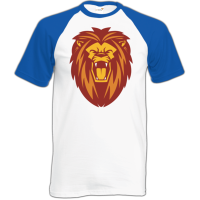 Motiv: TShirt Baseball - Lion gelb - bestimme auf Wunsch Details wie Produkt, Grösse, Farbe und Position selbst ! Motiv: TShirt Baseball - Lion gelb