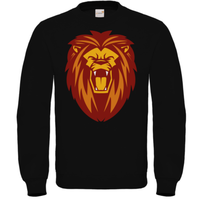 Motiv: Sweatshirt FAIR WEAR - Lion gelb - bestimme auf Wunsch Details wie Produkt, Grösse, Farbe und Position selbst ! Motiv: Sweatshirt FAIR WEAR - Lion gelb