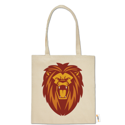 Motiv: Baumwolltasche - Lion gelb - bestimme auf Wunsch Details wie Produkt, Grösse, Farbe und Position selbst ! Motiv: Baumwolltasche - Lion gelb