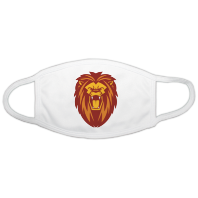 Motiv: Gesichtsmaske - Lion gelb