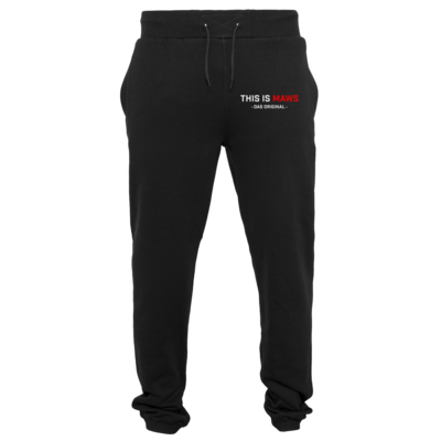 Motiv: Heavy Sweatpants - This Is MAWS - bestimme auf Wunsch Details wie Produkt, Grösse, Farbe und Position selbst ! Motiv: Heavy Sweatpants - This Is MAWS