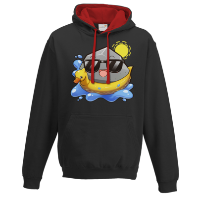 Motiv: Two-Tone Hoodie - Sparki-Summer - bestimme auf Wunsch Details wie Produkt, Grösse, Farbe und Position selbst ! Motiv: Two-Tone Hoodie - Sparki-Summer