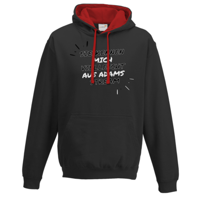 Motiv: Two-Tone Hoodie - Adams Stream - bestimme auf Wunsch Details wie Produkt, Grösse, Farbe und Position selbst ! Motiv: Two-Tone Hoodie - Adams Stream