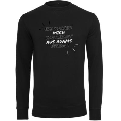 Motiv: Light Crew Sweatshirt - Adams Stream - bestimme auf Wunsch Details wie Produkt, Grösse, Farbe und Position selbst ! Motiv: Light Crew Sweatshirt - Adams Stream