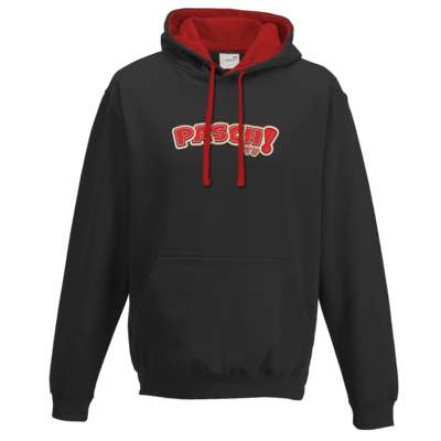 Motiv: Two-Tone Hoodie - Pasch-TV - bestimme auf Wunsch Details wie Produkt, Grösse, Farbe und Position selbst ! Motiv: Two-Tone Hoodie - Pasch-TV