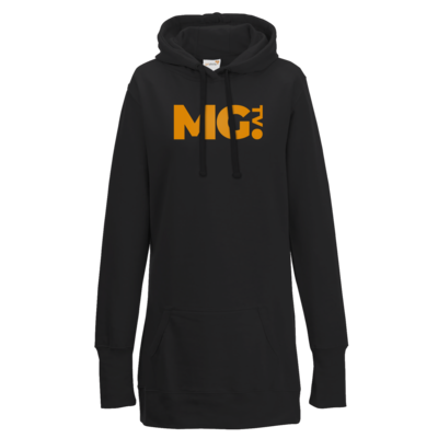 Motiv: Lady Longline Hoodie - Massengeschmack-Logo - bestimme auf Wunsch Details wie Produkt, Grösse, Farbe und Position selbst ! Motiv: Lady Longline Hoodie - Massengeschmack-Logo