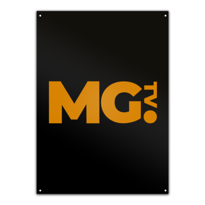 Motiv: Metallschild - Massengeschmack-Logo - bestimme auf Wunsch Details wie Produkt, Grösse, Farbe und Position selbst ! Motiv: Metallschild - Massengeschmack-Logo