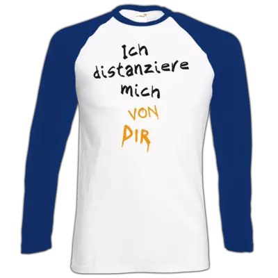 Motiv: Longsleeve Baseball T - bestimme auf Wunsch Details wie Produkt, Grösse, Farbe und Position selbst ! Motiv: Longsleeve Baseball T
