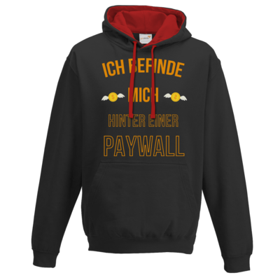Motiv: Two-Tone Hoodie - Paywall - bestimme auf Wunsch Details wie Produkt, Grösse, Farbe und Position selbst ! Motiv: Two-Tone Hoodie - Paywall