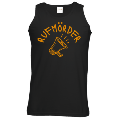 Motiv: Athletic Vest - Rufmörder - bestimme auf Wunsch Details wie Produkt, Grösse, Farbe und Position selbst ! Motiv: Athletic Vest - Rufmörder