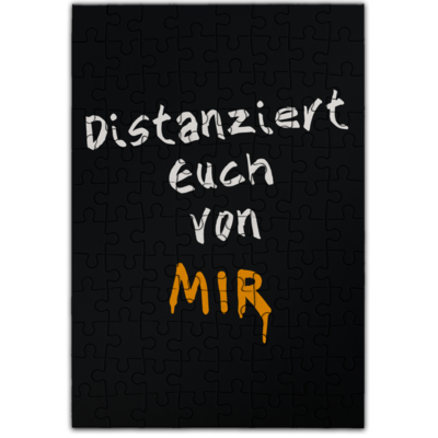 Motiv: Puzzle - Distanziert Euch - bestimme auf Wunsch Details wie Produkt, Grösse, Farbe und Position selbst ! Motiv: Puzzle - Distanziert Euch