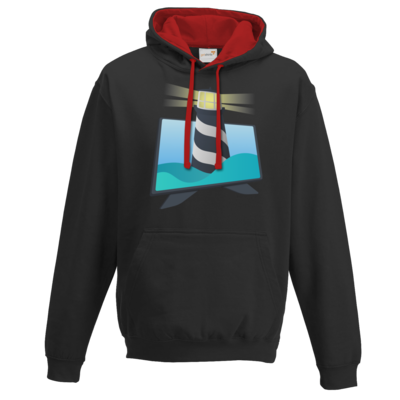 Motiv: Two-Tone Hoodie - bestimme auf Wunsch Details wie Produkt, Grösse, Farbe und Position selbst ! Motiv: Two-Tone Hoodie