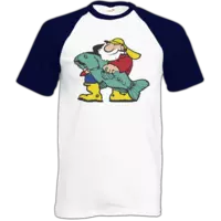 Motiv: Baseball-T FAIR WEAR - Der Fischmann 
