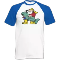 Motiv: TShirt Baseball - Der Fischmann 