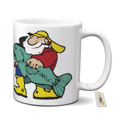 Motiv: Tasse - Der Fischmann 