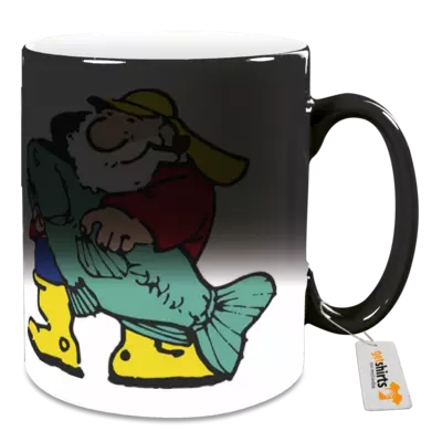 Motiv: Tasse Magic Thermo - Der Fischmann 