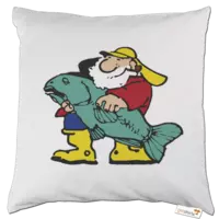 Motiv: Kissen - Der Fischmann 