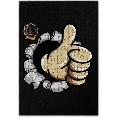 Motiv: Puzzle - ThumpUp - bestimme auf Wunsch Details wie Produkt, Grösse, Farbe und Position selbst ! Motiv: Puzzle - ThumpUp