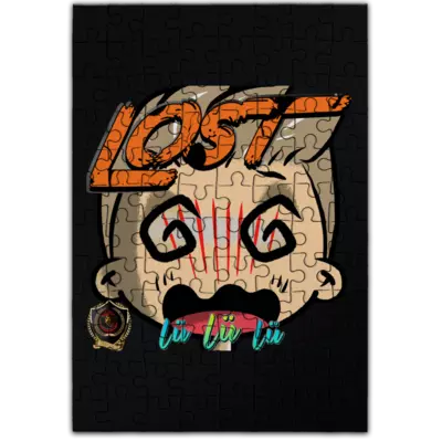 Motiv: Puzzle - Lost - bestimme auf Wunsch Details wie Produkt, Grösse, Farbe und Position selbst ! Motiv: Puzzle - Lost