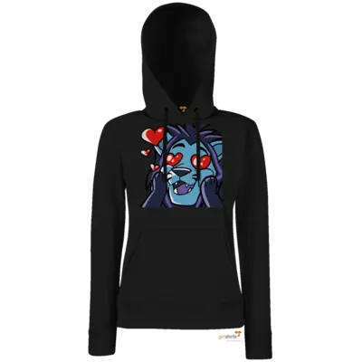 Motiv: Hoodie Damen Classic - heart - bestimme auf Wunsch Details wie Produkt, Grösse, Farbe und Position selbst ! Motiv: Hoodie Damen Classic - heart