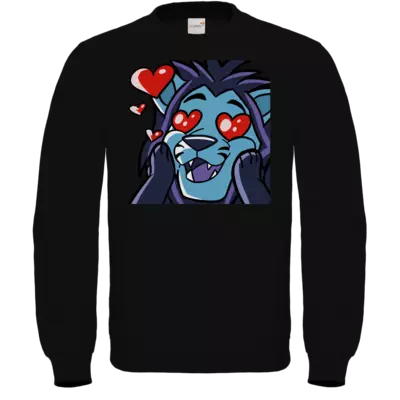 Motiv: Sweatshirt FAIR WEAR - heart - bestimme auf Wunsch Details wie Produkt, Grösse, Farbe und Position selbst ! Motiv: Sweatshirt FAIR WEAR - heart
