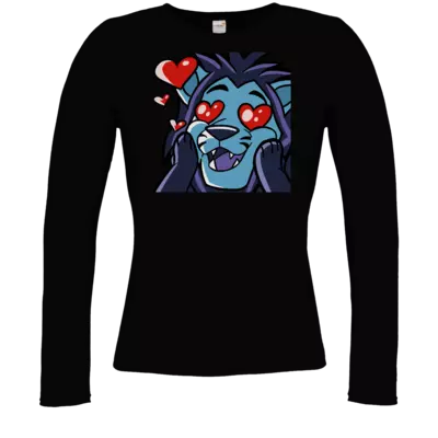 Motiv: Longsleeve Damen Organic - heart - bestimme auf Wunsch Details wie Produkt, Grösse, Farbe und Position selbst ! Motiv: Longsleeve Damen Organic - heart