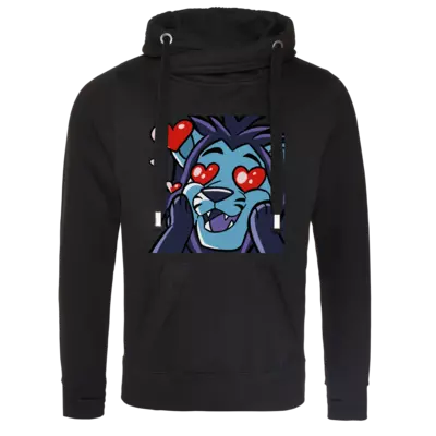 Motiv: Cross Neck Hoodie - heart - bestimme auf Wunsch Details wie Produkt, Grösse, Farbe und Position selbst ! Motiv: Cross Neck Hoodie - heart