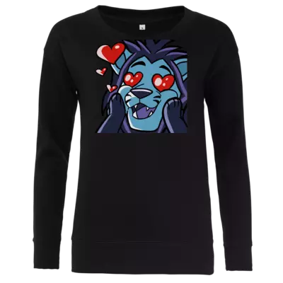 Motiv: Girlie Crew Sweatshirt - heart - bestimme auf Wunsch Details wie Produkt, Grösse, Farbe und Position selbst ! Motiv: Girlie Crew Sweatshirt - heart