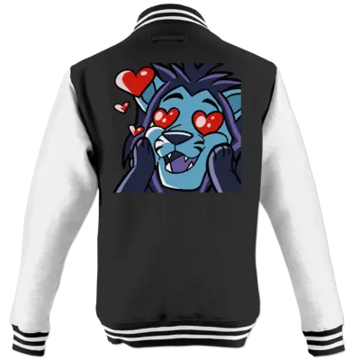 Motiv: College Jacke - heart - bestimme auf Wunsch Details wie Produkt, Grösse, Farbe und Position selbst ! Motiv: College Jacke - heart