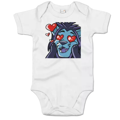 Motiv: Baby Body Organic - heart - bestimme auf Wunsch Details wie Produkt, Grösse, Farbe und Position selbst ! Motiv: Baby Body Organic - heart