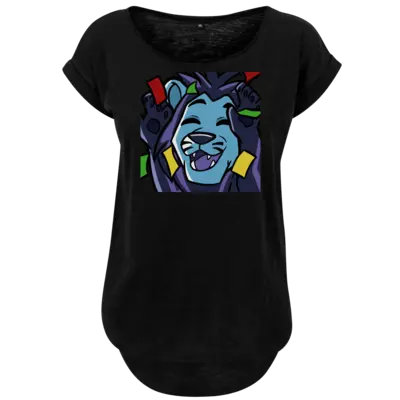 Motiv: Ladies Long Slub Tee - hypeleo - bestimme auf Wunsch Details wie Produkt, Grösse, Farbe und Position selbst ! Motiv: Ladies Long Slub Tee - hypeleo