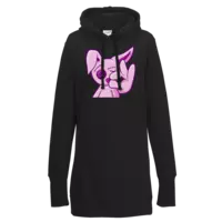 Motiv: Lady Longline Hoodie - bestimme auf Wunsch Details wie Produkt, Grösse, Farbe und Position selbst ! Motiv: Lady Longline Hoodie