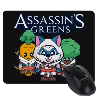 Motiv: Mousepad Textil - Assassins Greens 