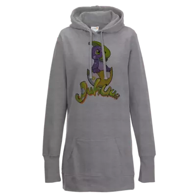 Motiv: Lady Longline Hoodie - bestimme auf Wunsch Details wie Produkt, Grösse, Farbe und Position selbst ! Motiv: Lady Longline Hoodie