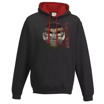 Motiv: Two-Tone Hoodie - Dhalukartell - bestimme auf Wunsch Details wie Produkt, Grösse, Farbe und Position selbst ! Motiv: Two-Tone Hoodie - Dhalukartell