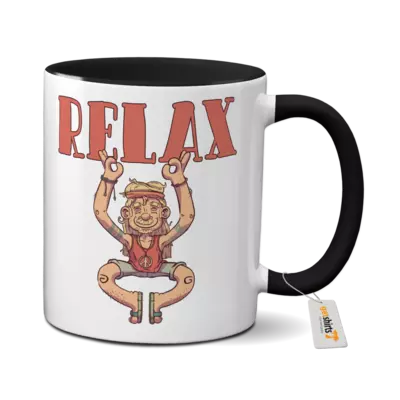 Motiv: Tasse farbig - Relax 