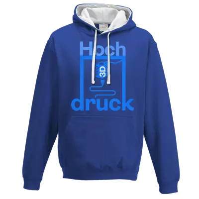 Motiv: Two-Tone Hoodie - Logo Klein - bestimme auf Wunsch Details wie Produkt, Grösse, Farbe und Position selbst ! Motiv: Two-Tone Hoodie - Logo Klein