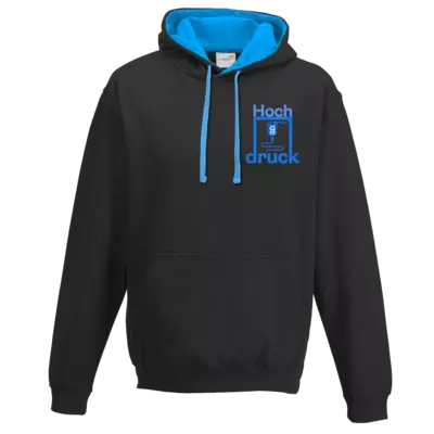 Motiv: Two-Tone Hoodie - Logo Klein - bestimme auf Wunsch Details wie Produkt, Grösse, Farbe und Position selbst ! Motiv: Two-Tone Hoodie - Logo Klein
