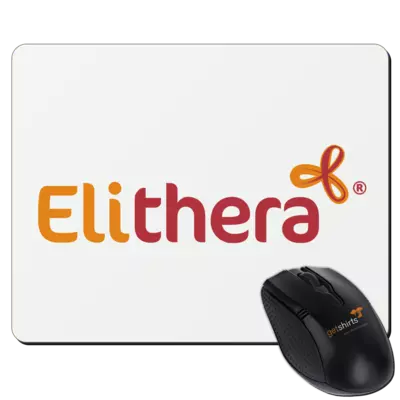 Motiv: Mousepad Textil - Elithera Logo - bestimme auf Wunsch Details wie Produkt, Grösse, Farbe und Position selbst ! Motiv: Mousepad Textil - Elithera Logo