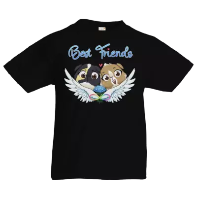 Motiv: Kids T-Shirt Premium FAIR WEAR - Best Friends Forever - Liebhaber - bestimme auf Wunsch Details wie Produkt, Grösse, Farbe und Position selbst ! Motiv: Kids T-Shirt Premium FAIR WEAR - Best Friends Forever - Liebhaber