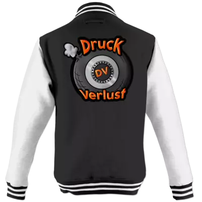Motiv: College Jacke - Hauptlogo - bestimme auf Wunsch Details wie Produkt, Grösse, Farbe und Position selbst ! Motiv: College Jacke - Hauptlogo