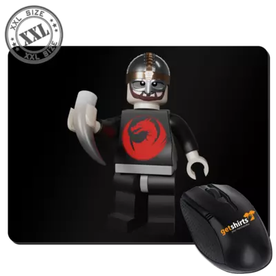 Motiv: XXL Mousepad - Wikinger Drabu - bestimme auf Wunsch Details wie Produkt, Grösse, Farbe und Position selbst ! Motiv: XXL Mousepad - Wikinger Drabu