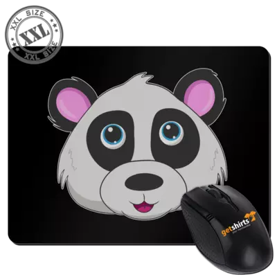 Motiv: XXL Mousepad - Panda - bestimme auf Wunsch Details wie Produkt, Grösse, Farbe und Position selbst ! Motiv: XXL Mousepad - Panda