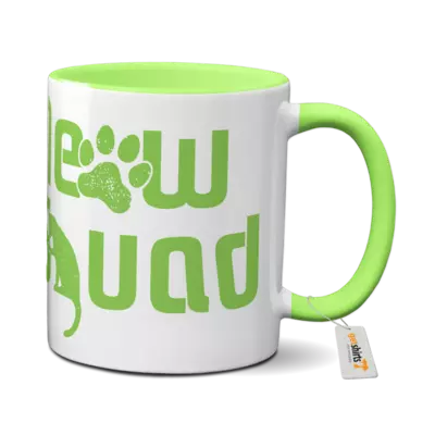 Motiv: Tasse farbig - MeowSquad