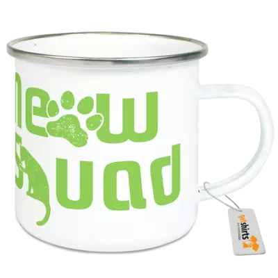 Motiv: Emaille-Tasse - MeowSquad