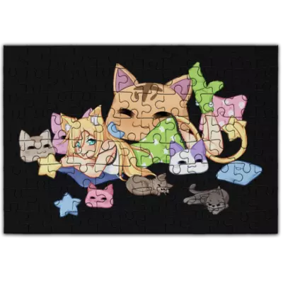 Motiv: Puzzle - Just Chilling - bestimme auf Wunsch Details wie Produkt, Grösse, Farbe und Position selbst ! Motiv: Puzzle - Just Chilling