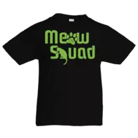 Motiv: Kids T-Shirt Premium FAIR WEAR - MeowSquad - bestimme auf Wunsch Details wie Produkt, Grösse, Farbe und Position selbst ! Motiv: Kids T-Shirt Premium FAIR WEAR - MeowSquad