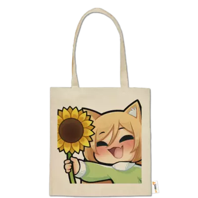 Motiv: Baumwolltasche - Flower - bestimme auf Wunsch Details wie Produkt, Grösse, Farbe und Position selbst ! Motiv: Baumwolltasche - Flower