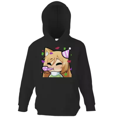 Motiv: Kids Hooded Sweat - Party - bestimme auf Wunsch Details wie Produkt, Grösse, Farbe und Position selbst ! Motiv: Kids Hooded Sweat - Party